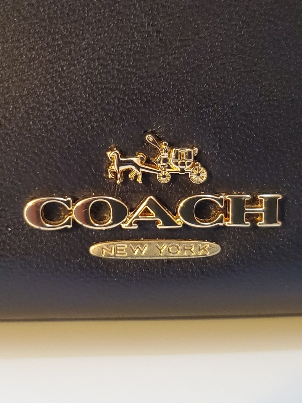 Coach Large Navy Nomad Hobo - Picture 3 of 13